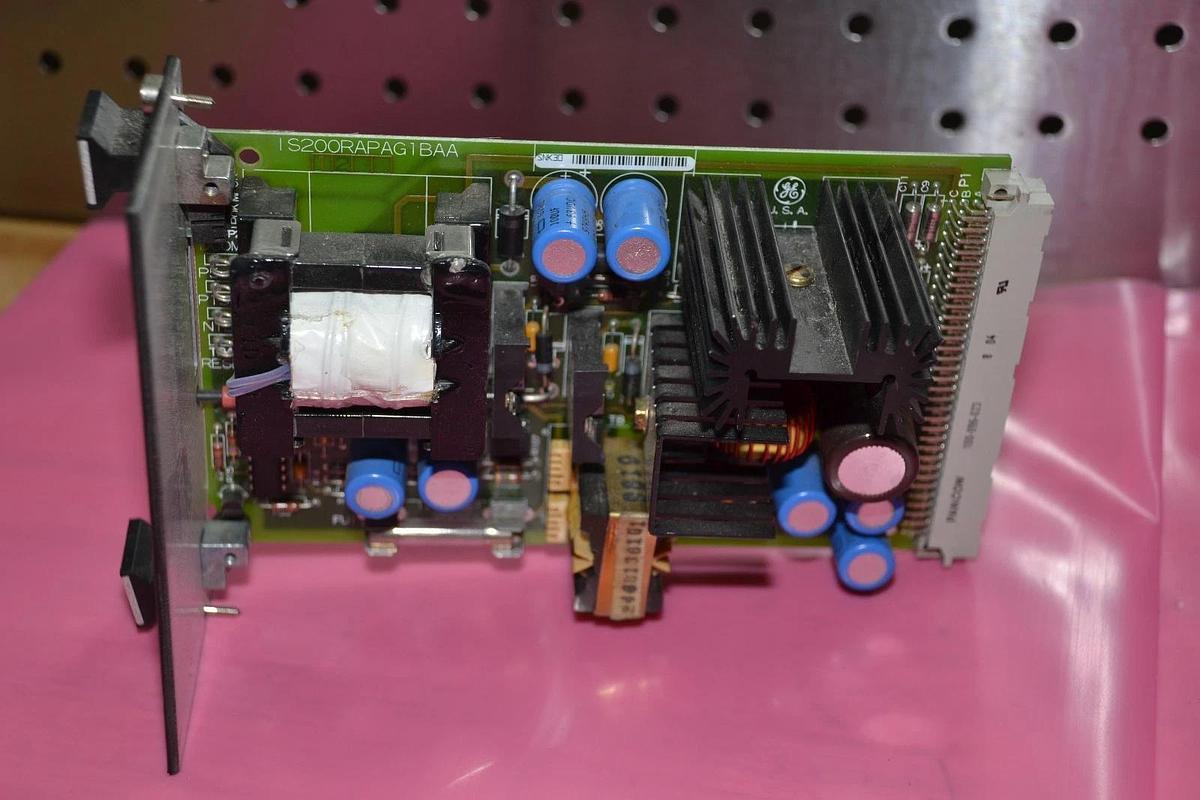 Used GENERAL ELECTRIC IS200RAPAG1BAA RAPAG1B RACK POWER SUPPLY BOARD