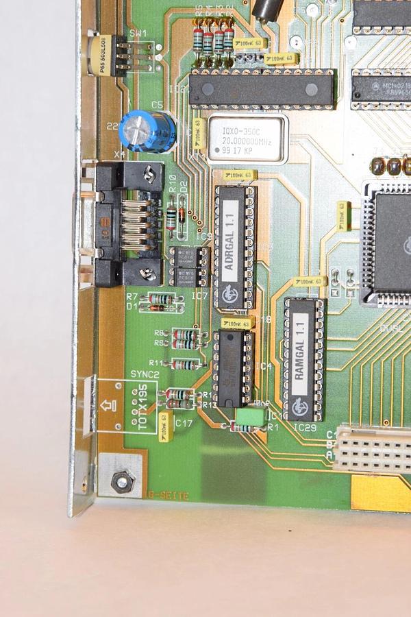 Used RHODE & SCHWARZ SPI-KARTE Rev 1.0 0899A Cy7C133 Dual Ported Ram Circuit Board