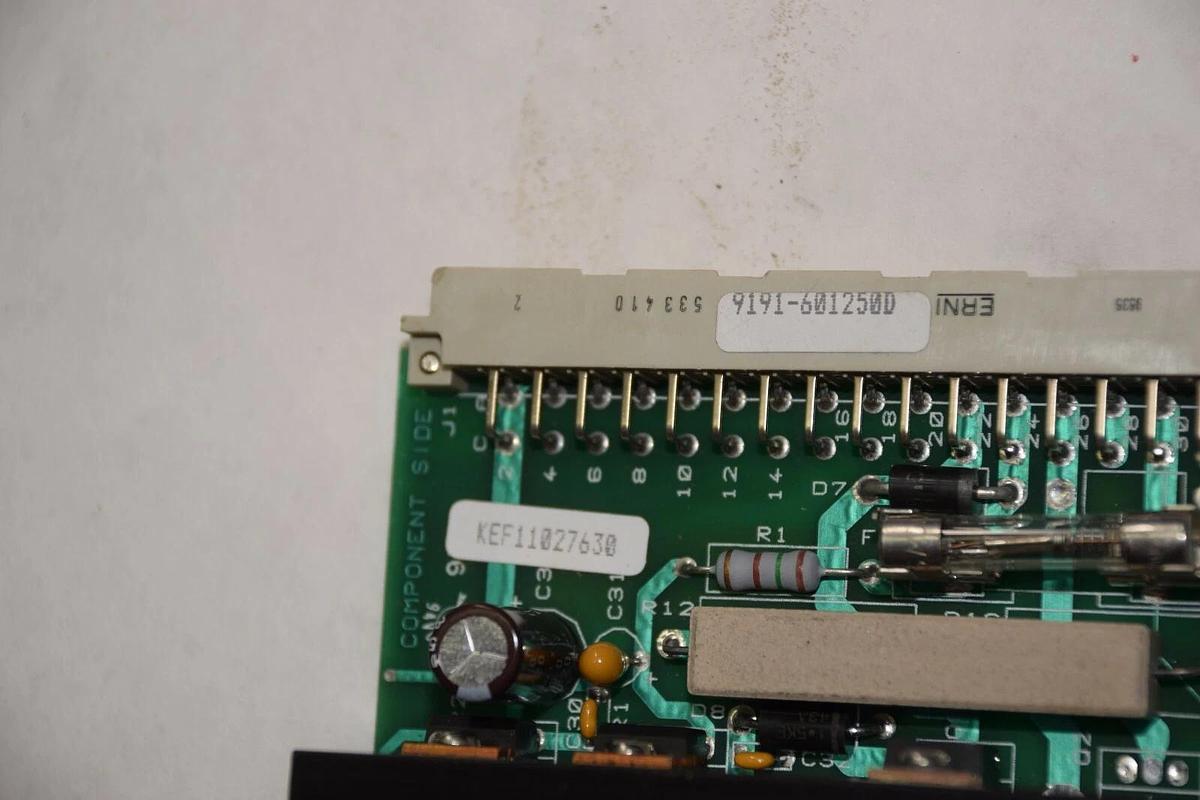 Used K-TRON ELEC. 9191-601250D  9184-306500 REV A FEEDER MOTOR DRIVE CIRCUIT BOARD