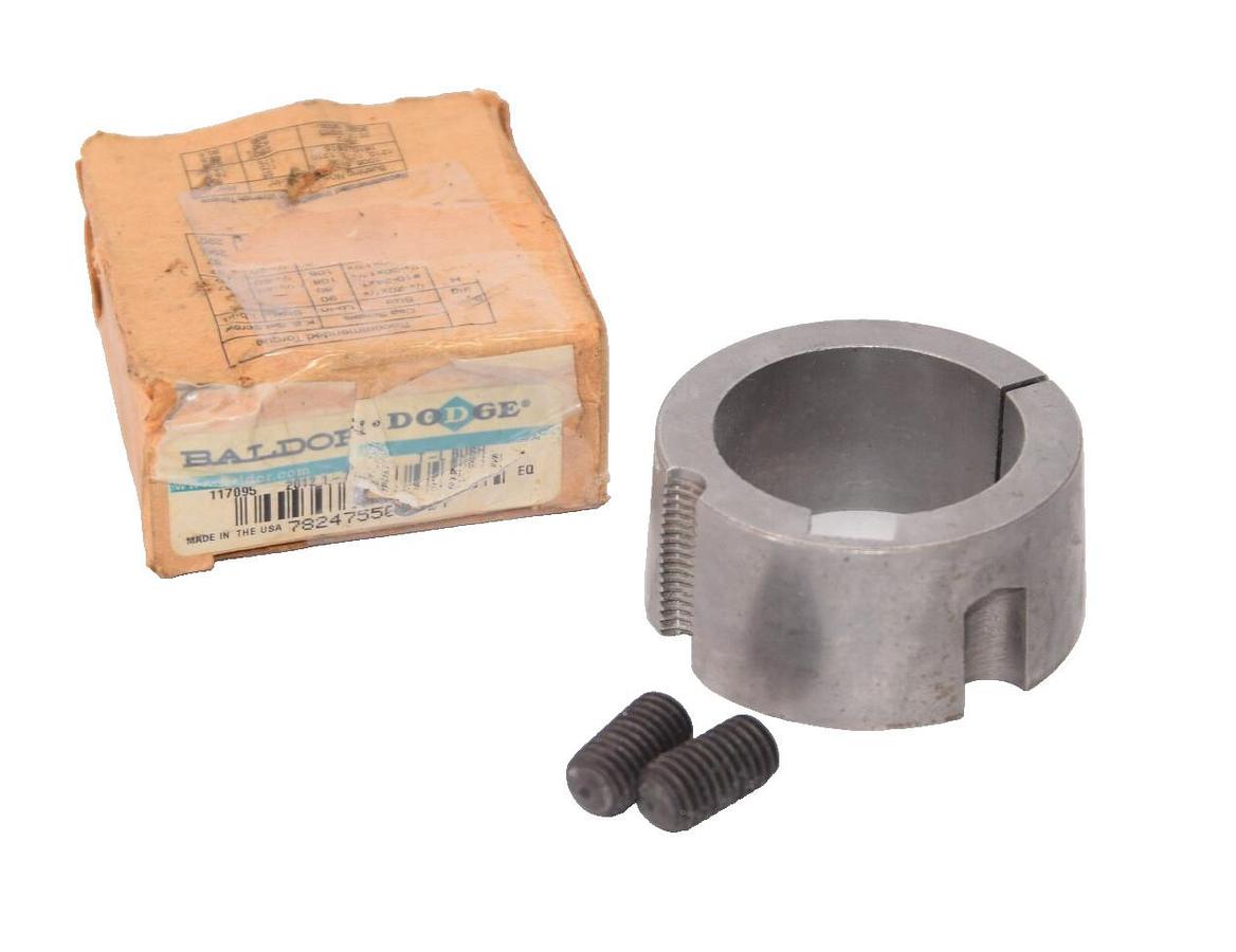 BALDOR Dodge Bushing 2012 1-7/8 117095 Taper Lock KW Bushing (New)