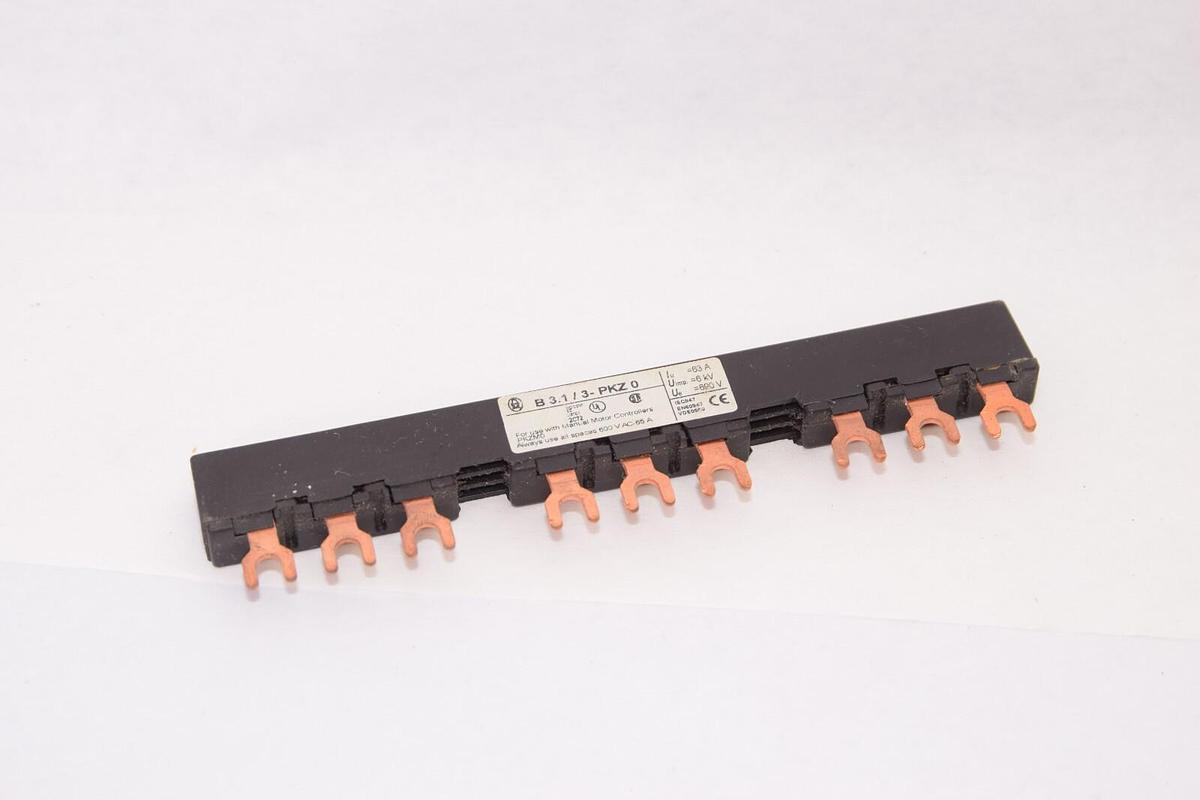 (NEW) MOELLER B3.1/3-PKZ0 63A 6kV Connector Feeder Terminal