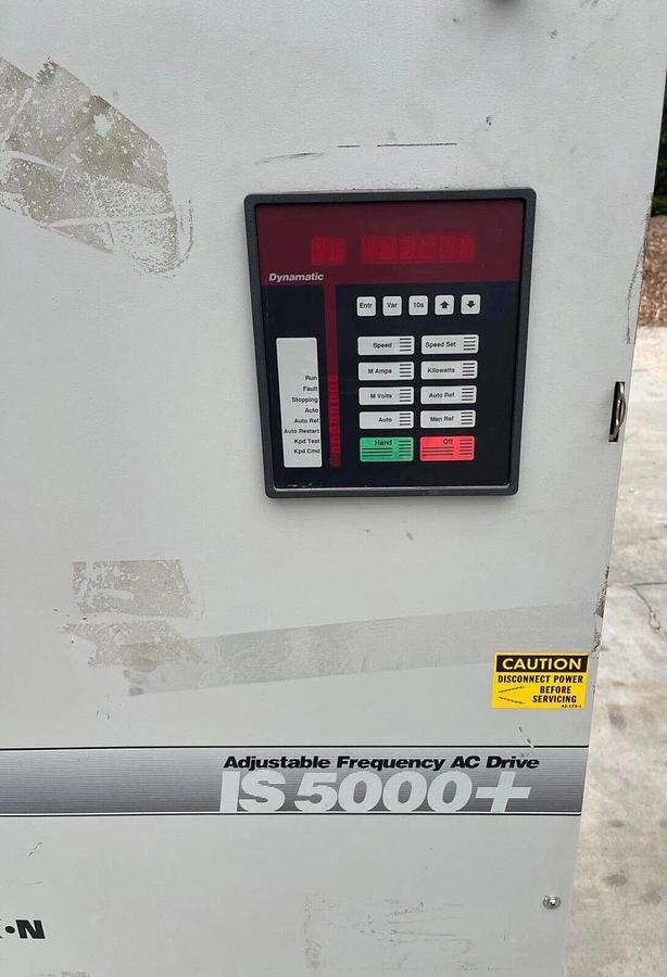 Refurbished EATON Dynamatic IS5000+ AFD AC Drive IS-506107-0480 72-011188-002 480v 3ph 60hp