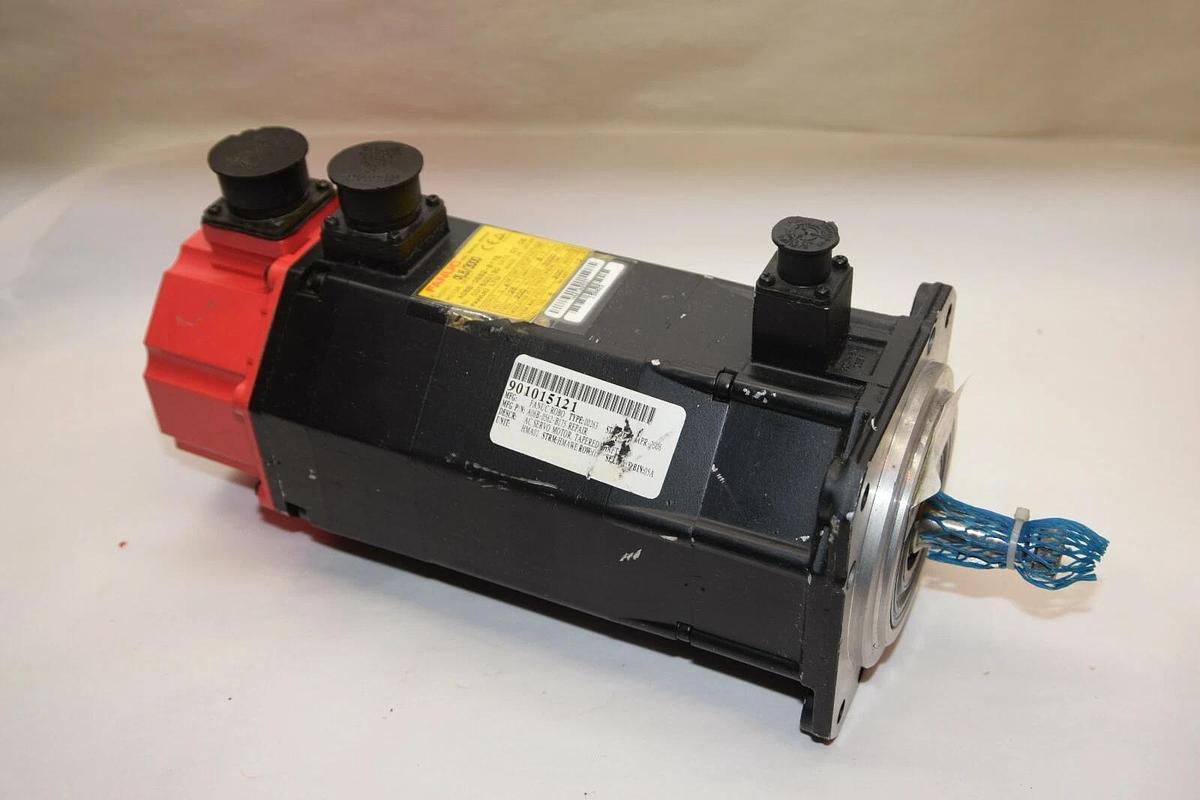 Refurbished Fanuc L6/3000 AC Servo Motor A06B-0562-B175 3000 RPM 126V 1.4 kW 8.7 Amp