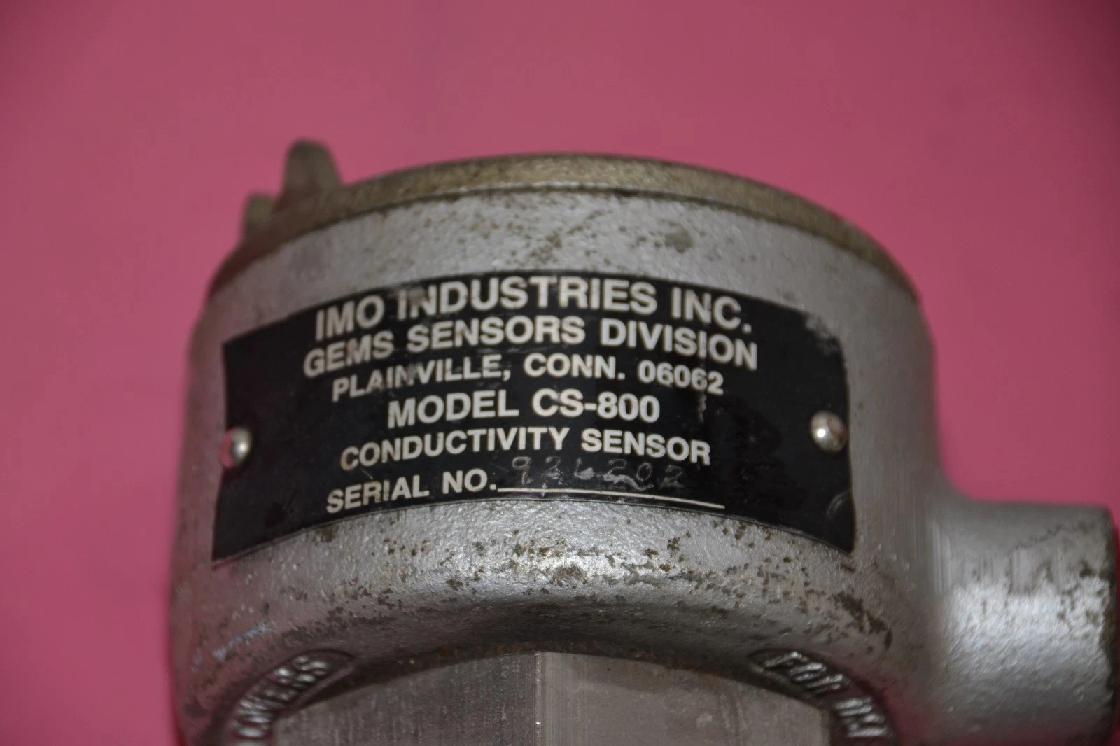 GEMS CONDUCTIVITY SENSOR CS-800 CS 800 CS800 GUA-CS GUA CS NEW
