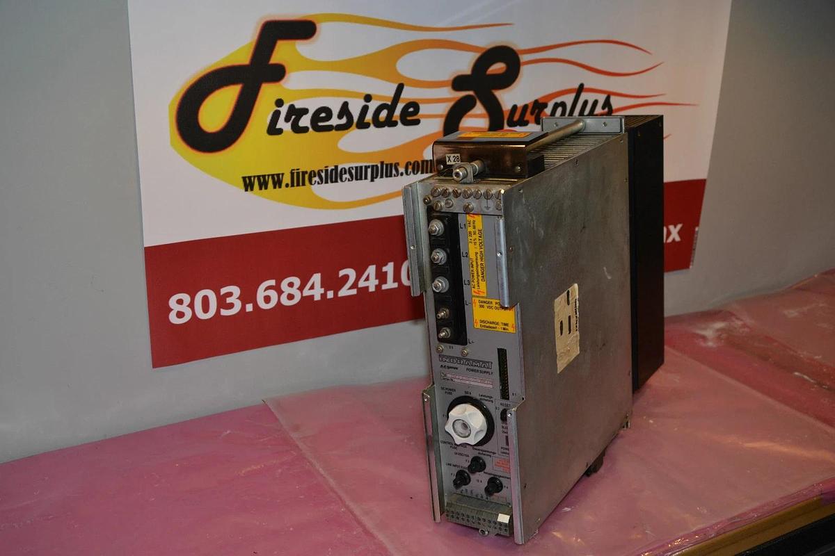 Used INDRAMAT AC SERVO POWER SUPPLY KDV 1.2-100-220/300-115 1.2 100 220 300 115