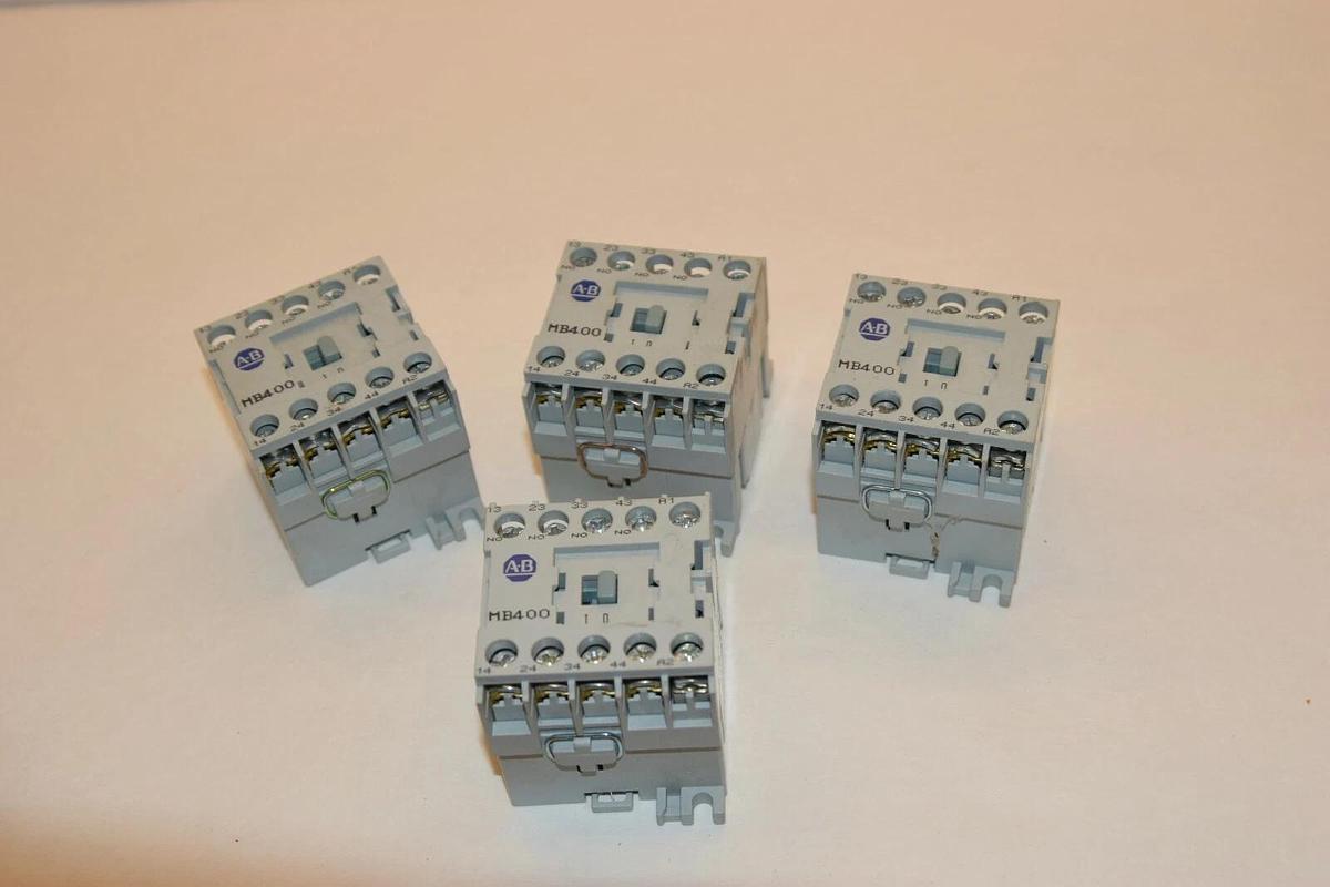 Used (Lot Of 4) ALLEN BRADLEY 700-MB400 Series A 10A 300V Relay