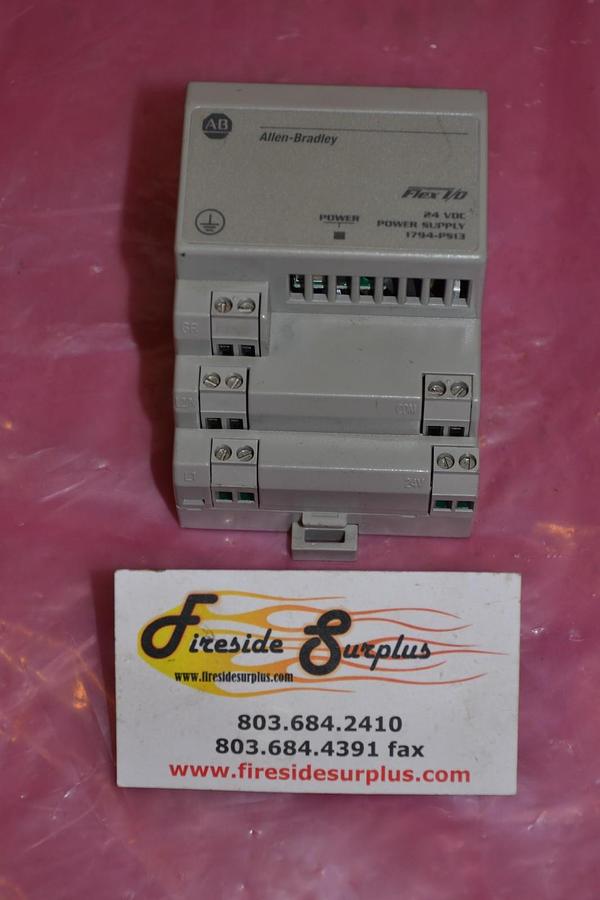 Used Allen Bradley Power Supply 1794-PS13 1794 PS13 1794PS13 Ser. A 95709102 REV. A01