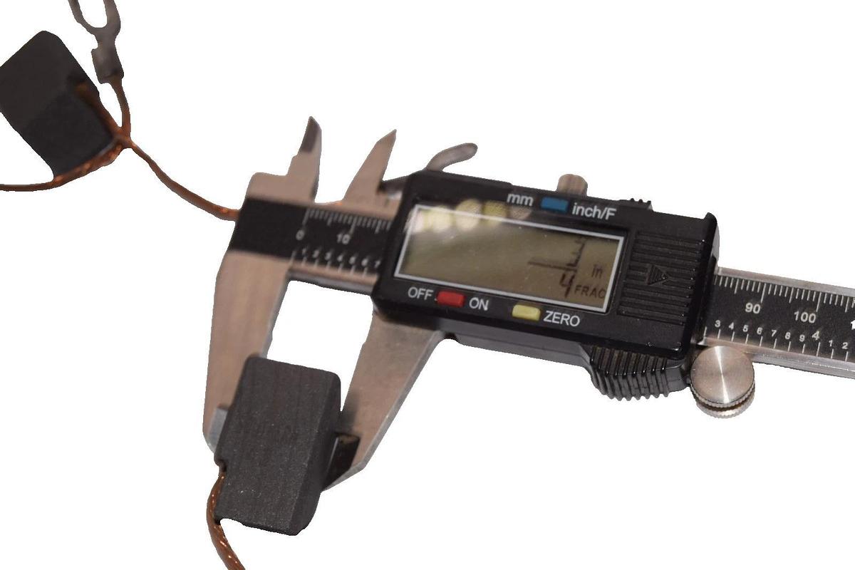 Southern 43 #43 1-1/4" x 1/2" x 3/4" Carbon Brush (New - Lot of 3)