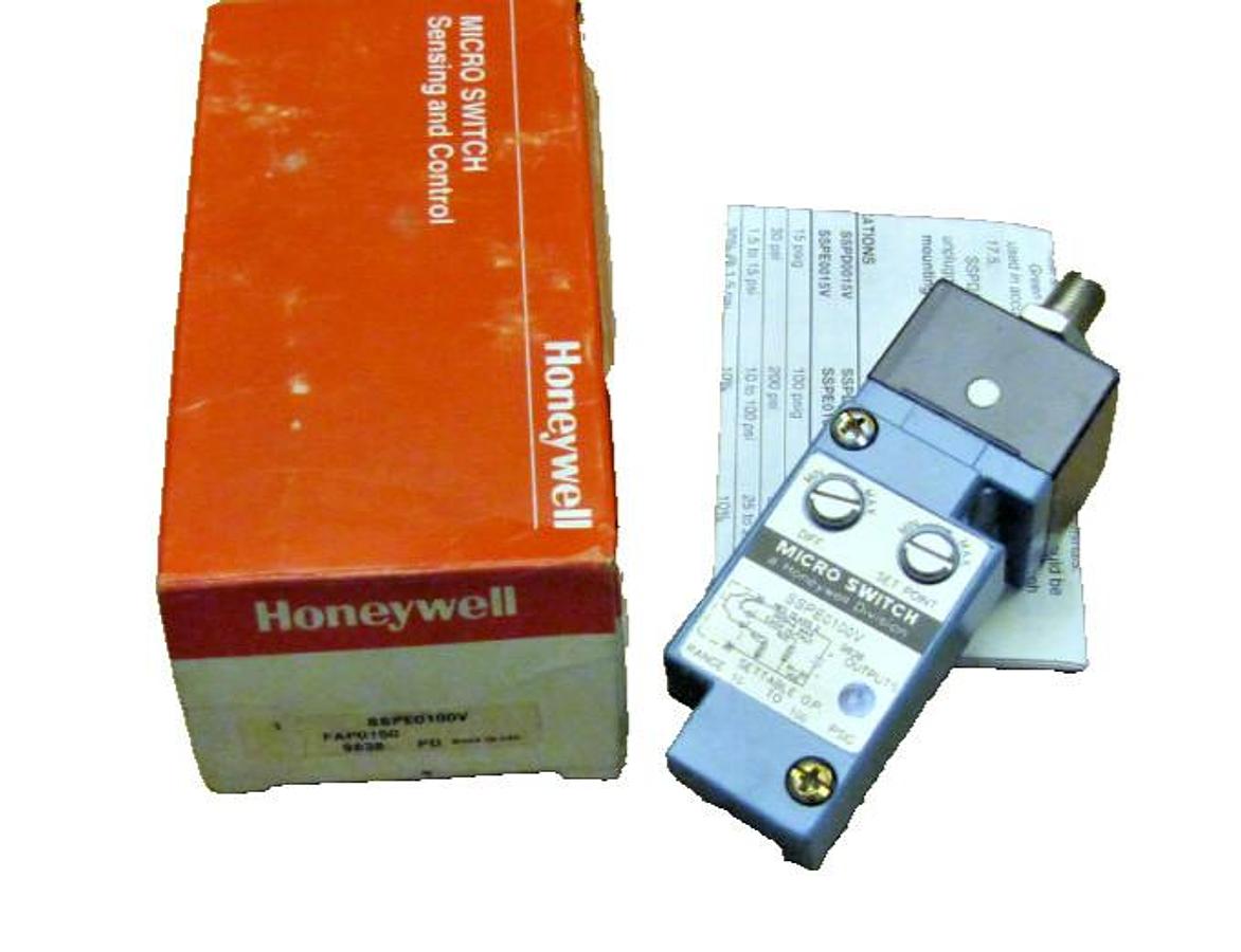 Honeywell Mirco Switch SSPE0100V FAP0150 NIB