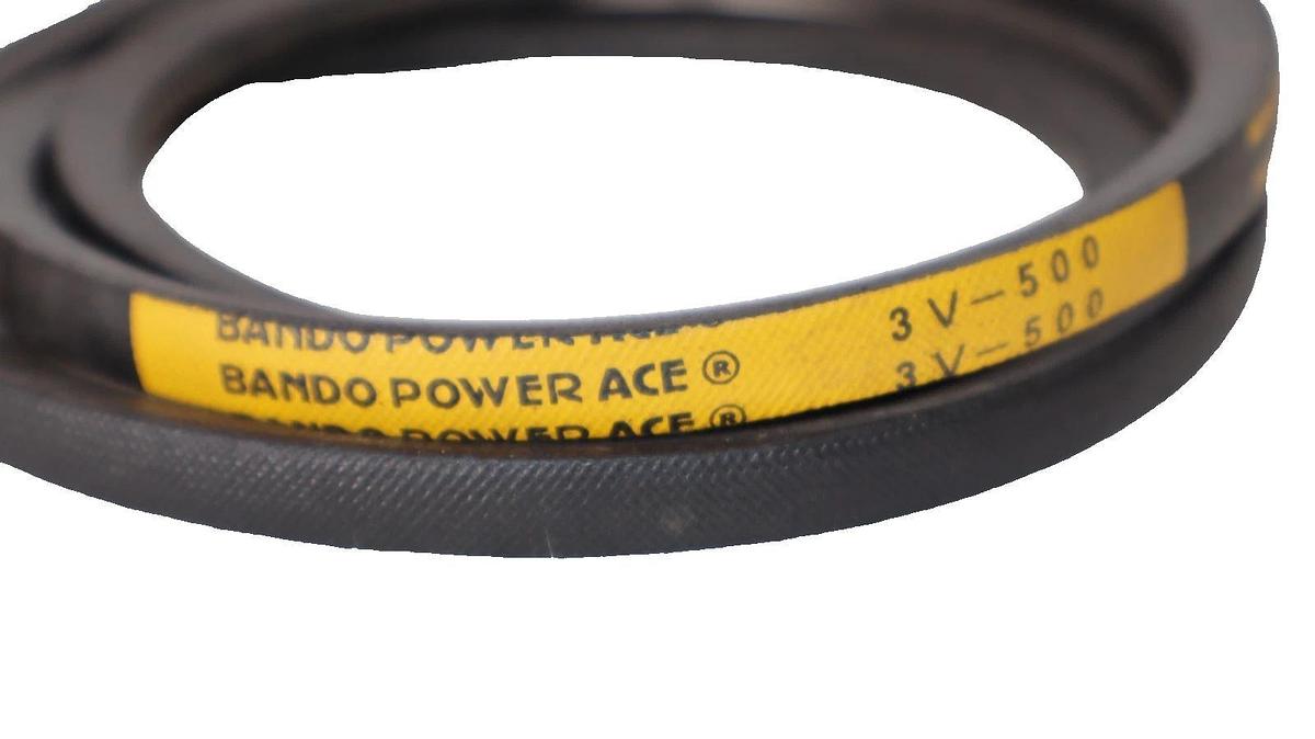 (NEW - Lot of 2) BANDO 3V-500 , 3V500 Power Ace V-Belt