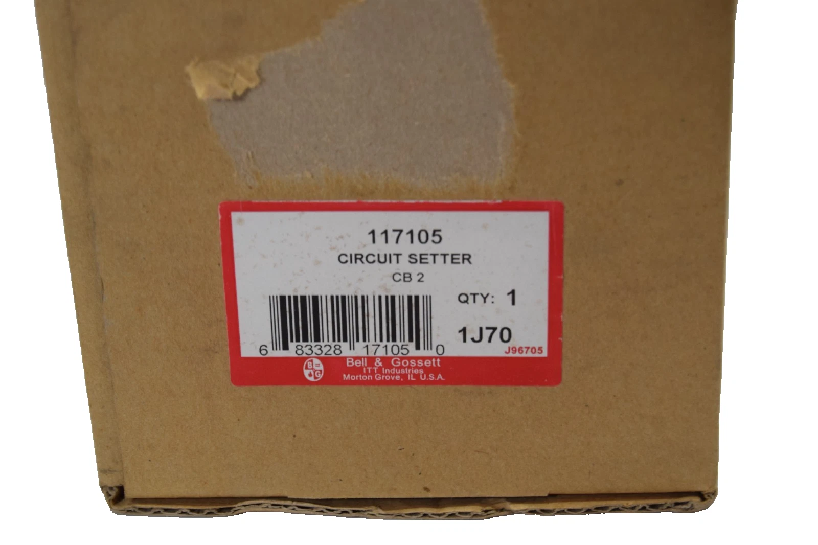 Bell & Gossett 2" Circuit Setter Balance Valve CB-2 CB2 117105 (New)
