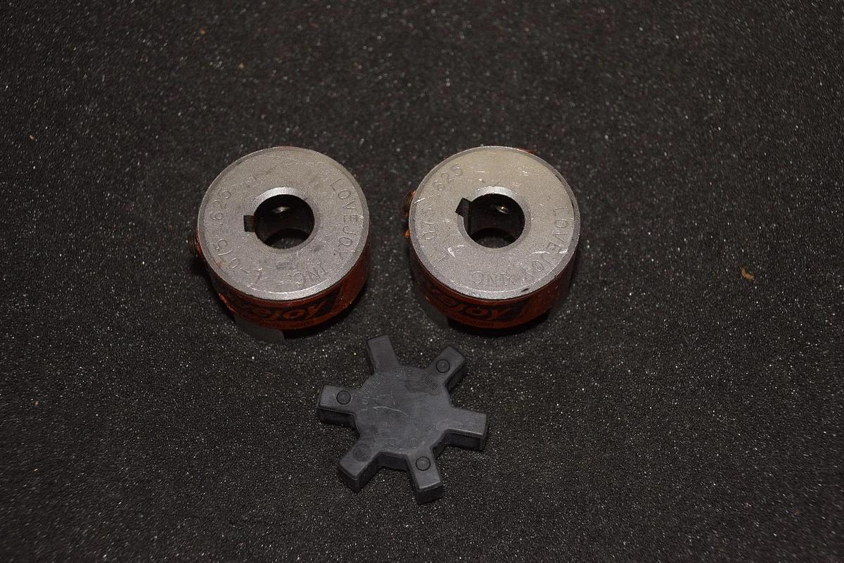 LOVEJOY L-075 .625 L075.625 JAW COUPLING SET WITH SPIDER INSERT NEW