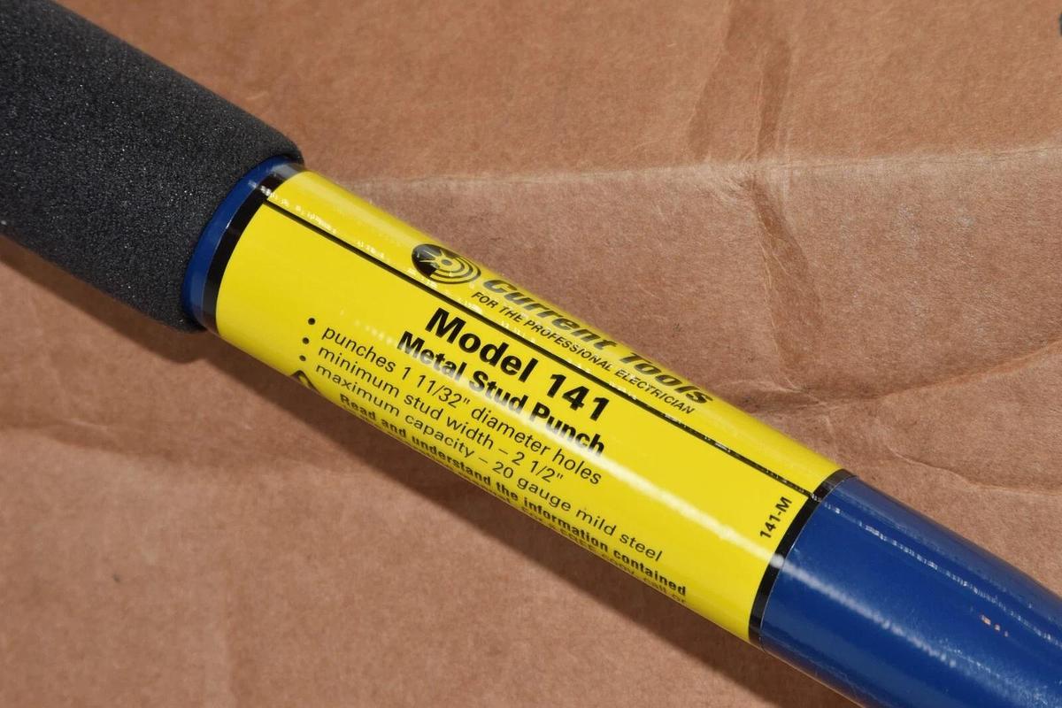 (NEW) CURRENT TOOLS 141 B-XPS-304 1-11/32" Dia Hole Metal Stud Punch