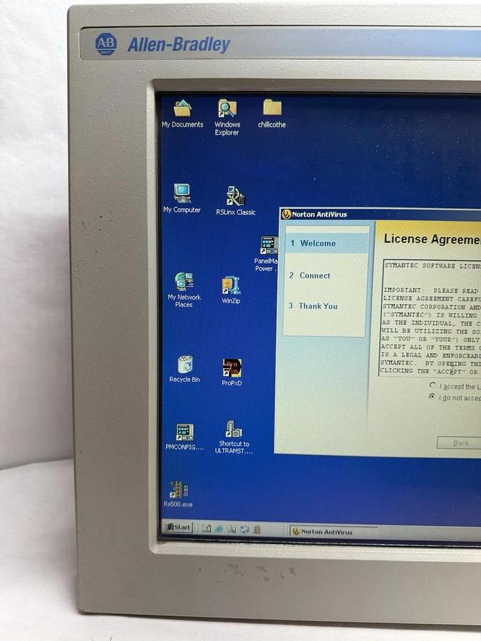 Used ALLEN BRADLEY 6181P-15NP2KH VersaView 1500P Operator interface INTEGRATED SYSTEM