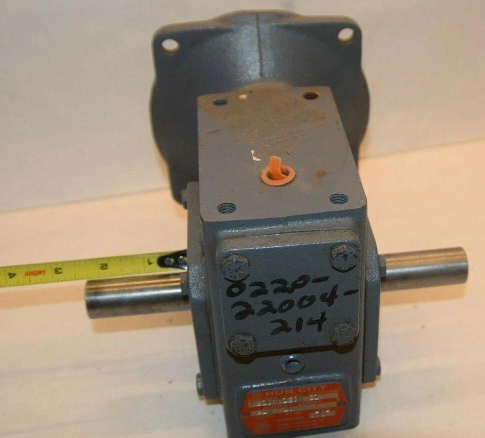 (NEW) HUB CITY 0220-6104-214 214 20:1 Ratio Style A Reducer