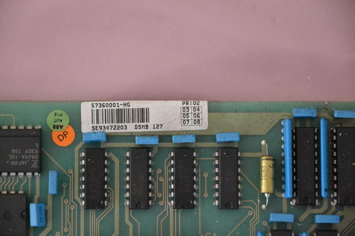 Used ABB ASEA CIRCUIT BOARD CARD DSMB127 DSMB 127 SE93472203 57360001-HG