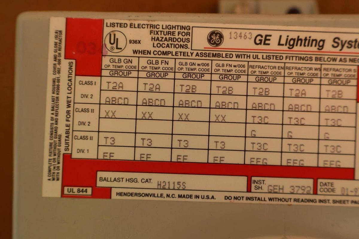 GE General Electric Filtrgard Ballast ASM H2115S 150W 120v (New)