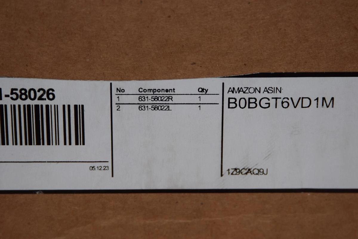 (NEW) R1 CONCEPTS 631-58022R , 631-58022L , B0BGT6VD1M Rear Brake Rotor pair