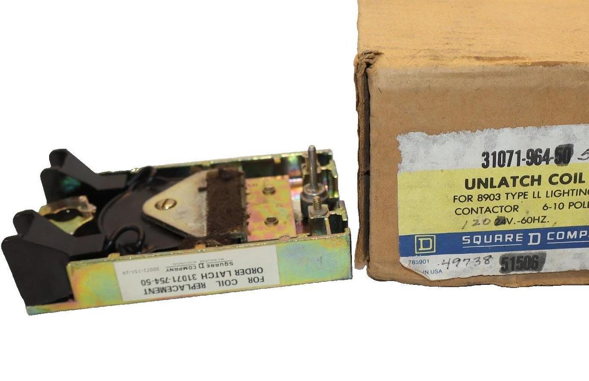 Square D Unlatch Coil 120V 31071-754-50 , 31071-964-50 , 31071-964-52