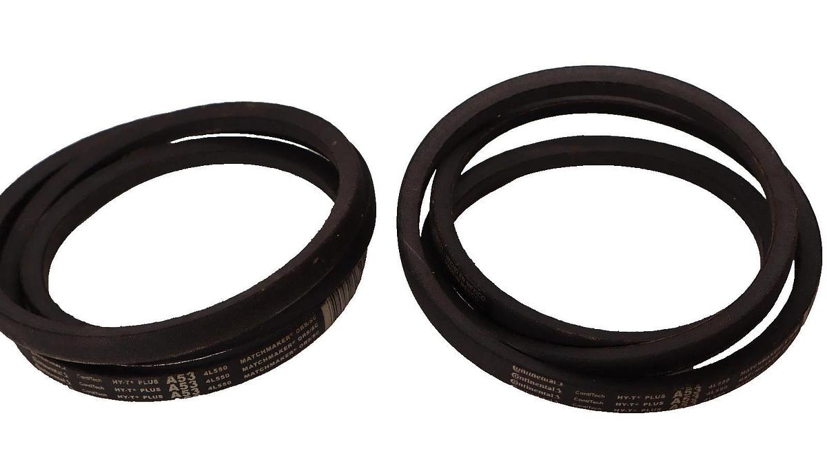 Continental Belt V-Belt A53 , 4L550 Hy-T Plus Matchmaker SC Vbelt (New - Lot 2)