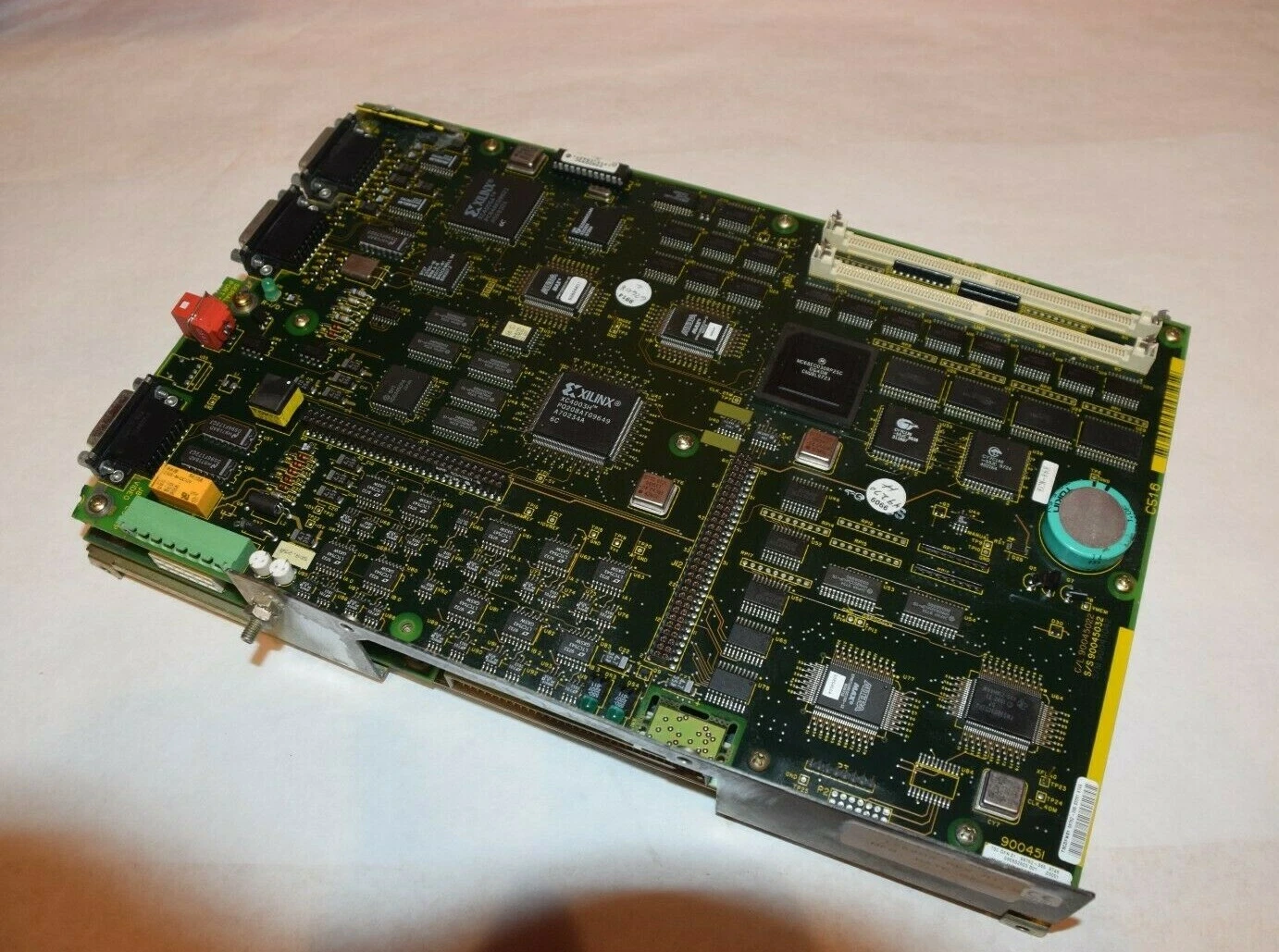 Used ALLEN BRADLEY 8520-4APA1 PROCESSOR MODULE 176409 Rev.01 As-Is