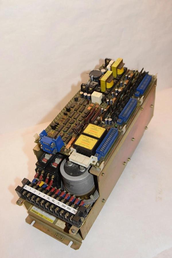Used FANUC A06B-6057-H201 A06B6057H201 A06B 6057 H201 Servo Amplifier