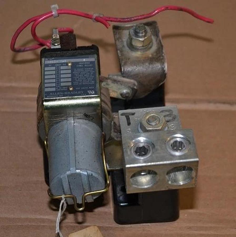 Used ALLEN BRADLEY INVERSE TIME RELAY 810-NX48 810 NX48 810NX48 600V 600 V