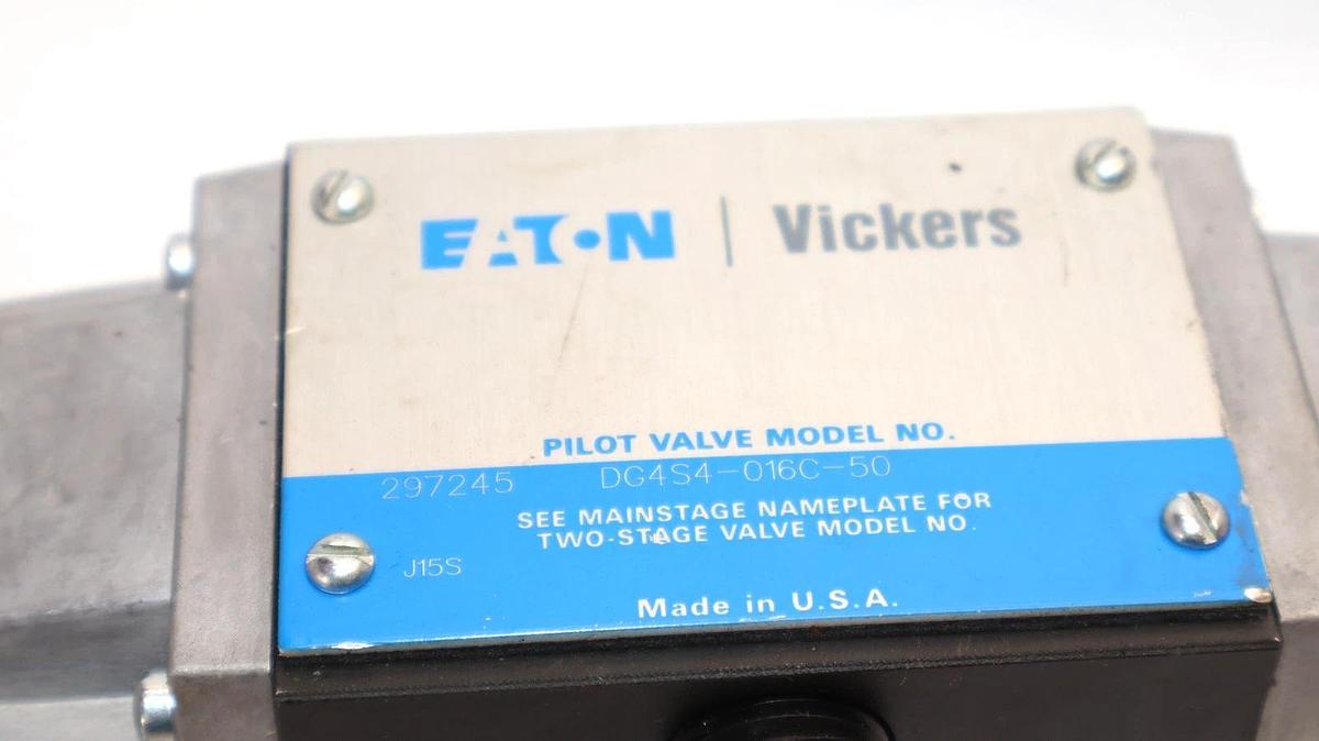 Eaton Vickers Directional Pilot Valve DG4S4-016C-50 DG4S4016C50 115v coil (NEW)