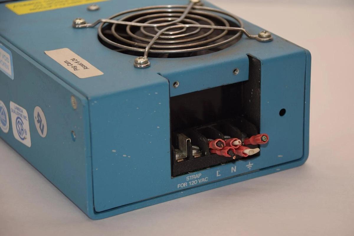 Used LAMBDA QUALIDYNE INC 2B3AB1A-0561 , 02003 120V 8.0A 50/60Hz 400w Power Supply