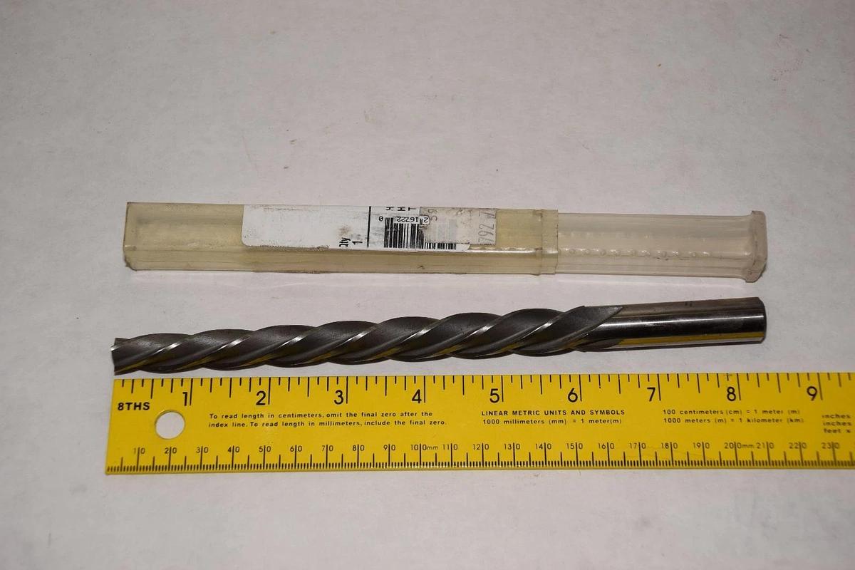 NO NAME 558 HSS #9 HIGH SPEED HELICAL FLUTE TAPER PIN REAMER NEW