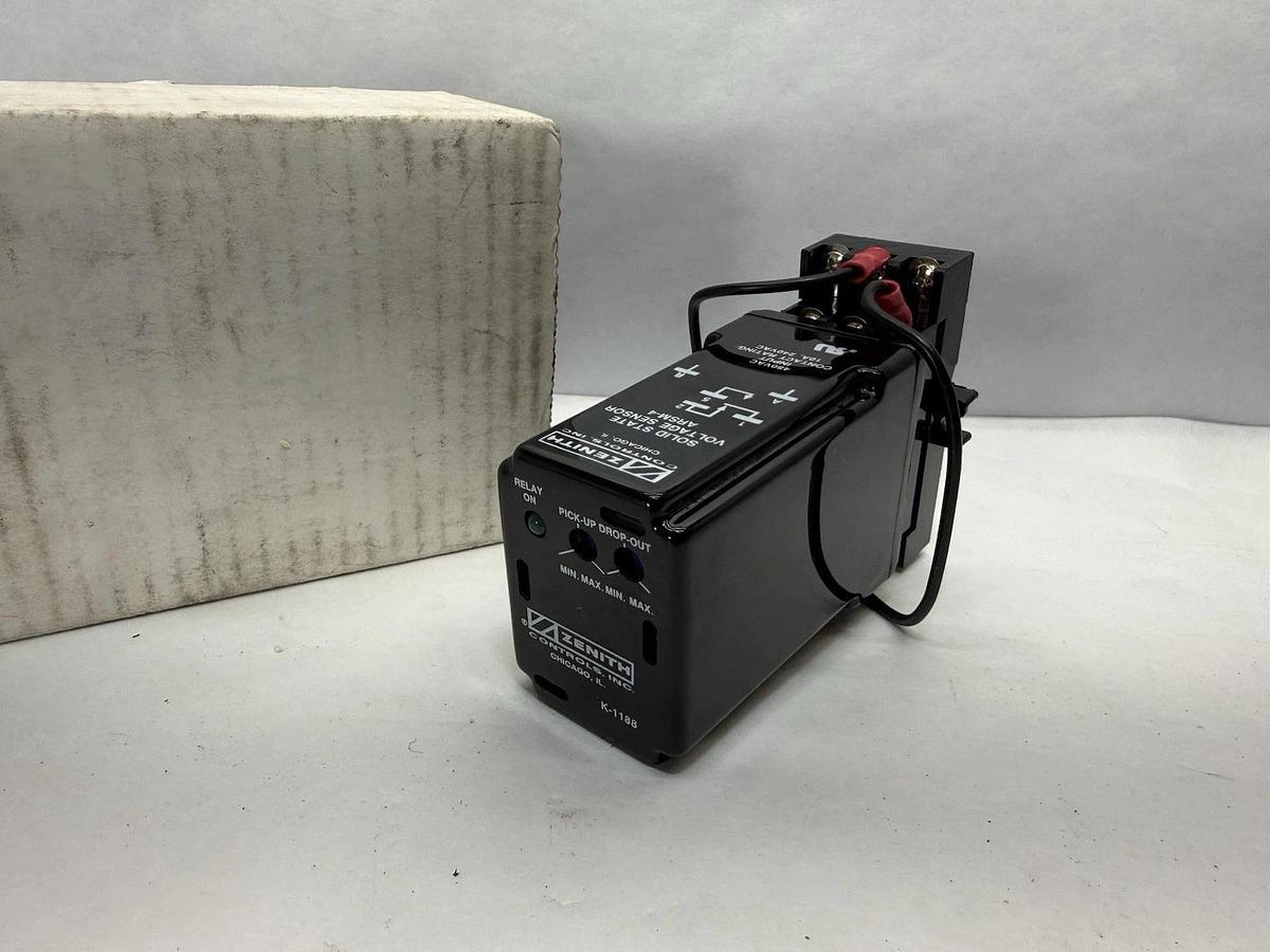 ZENITH Controls, K-1188 ARSM-4 K1188 Solid State Voltage Sensor Relay 480v (New)