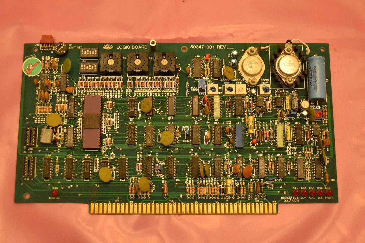 Used ALLEN BRADLEY AB PTI LOGIC BOARD 50347-001 50347 001 REV.C