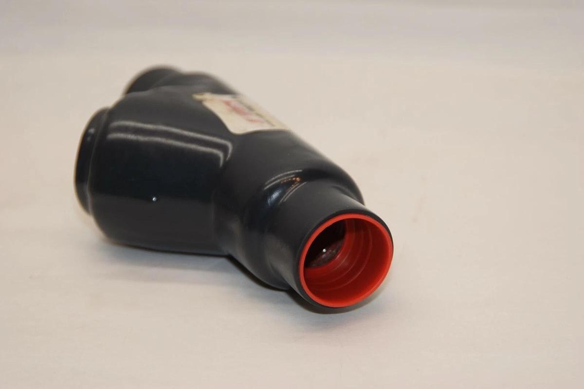(NEW) PLASTI-BOND Red H2OT 3/4" Coated Conduit Body Sealing Fitting