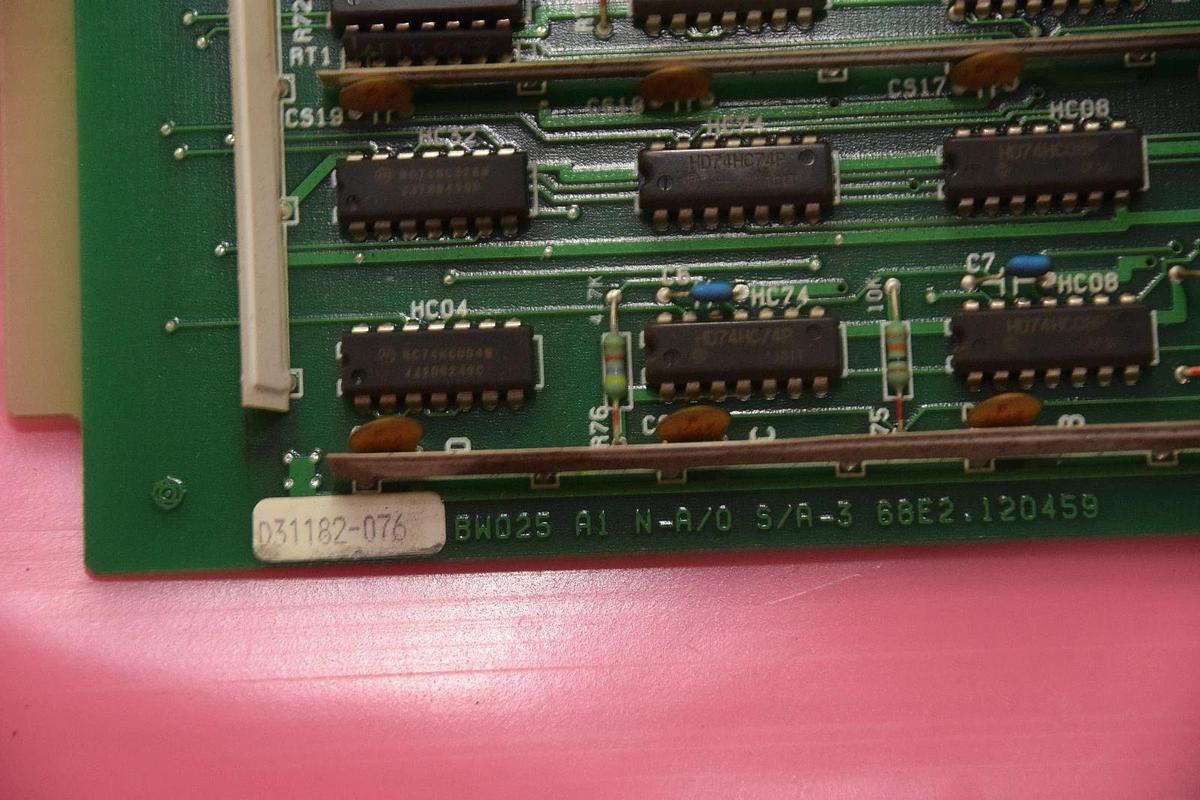 Used HITACHI BW025 A1 N-A/0 S/A-3 68E2.120459 68E2120459 D31182-076 SEIKO BOARD