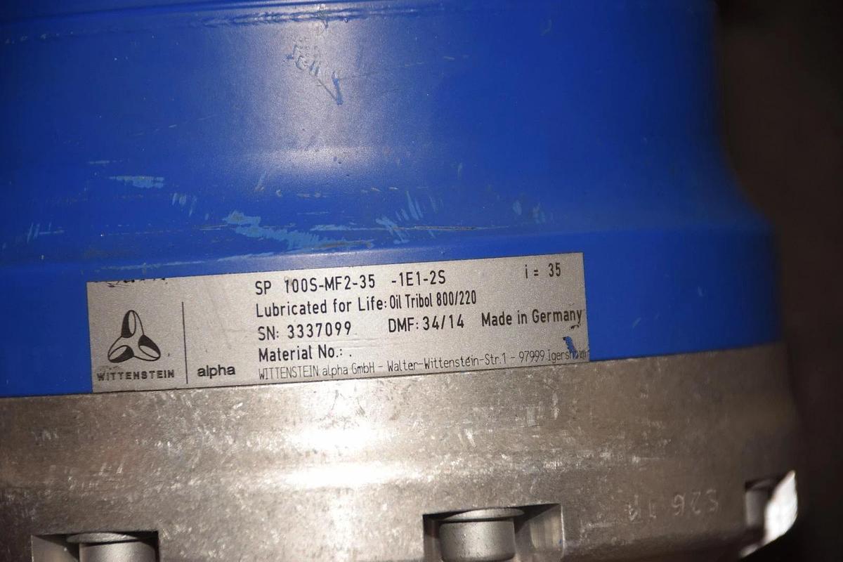 Wittenstein  Gearhead SP 100S-MF2-35 -1E1-2S DMF: 34/14  100S-MF2-35 -1E1-2S