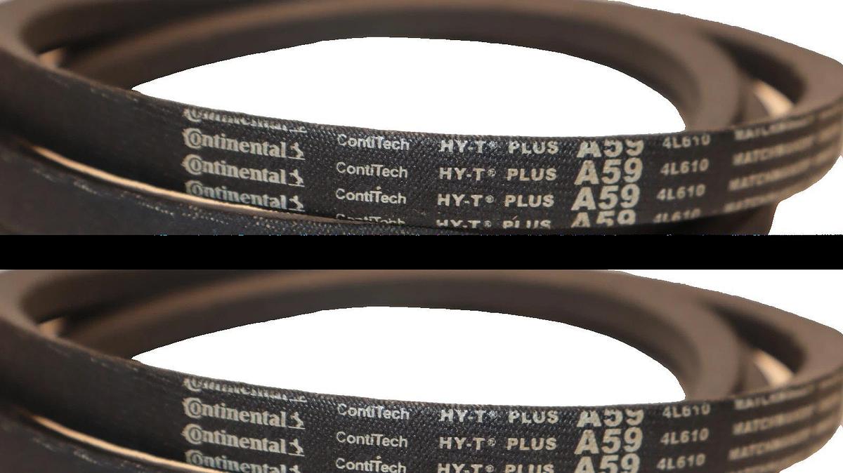 Continental V-Belt Belt A59 HY-T 4L610 Matchmakwe ORS/SC ContiTech A-59 (New)