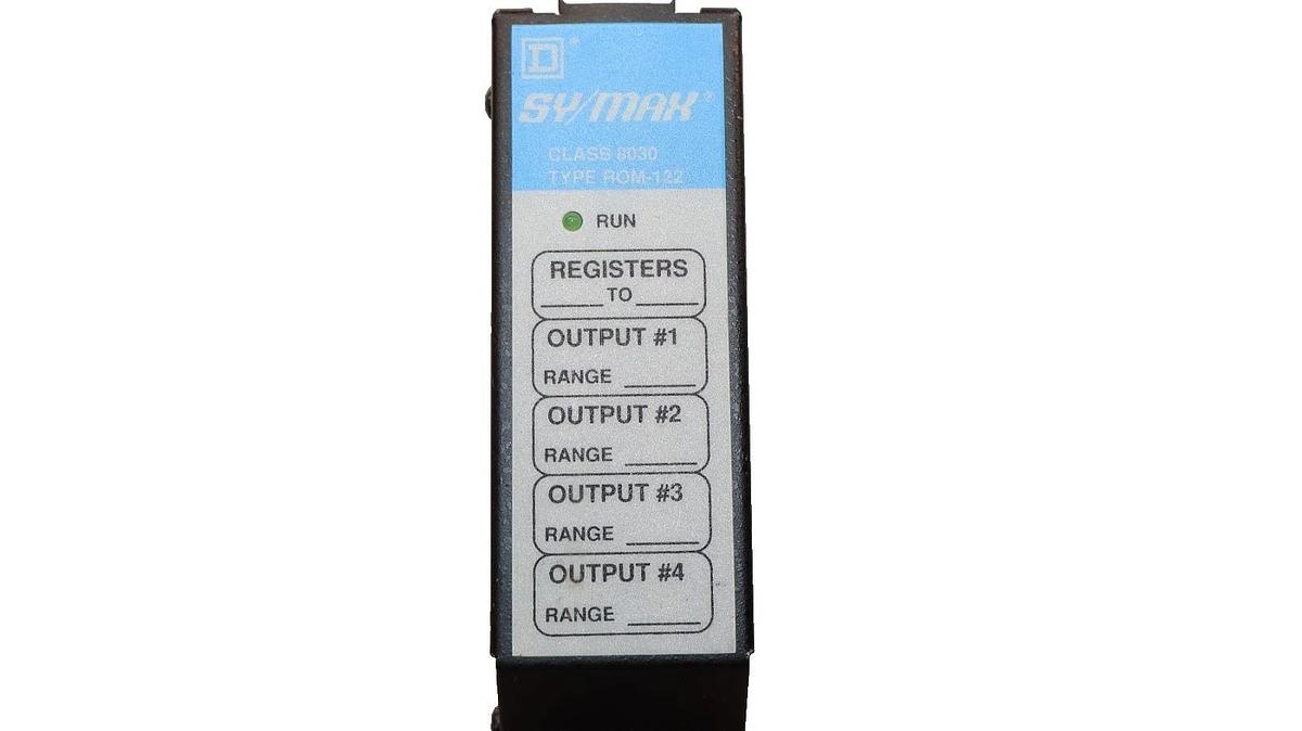 Square D Sy/Max Analog Output Module 8030 ROM-122 8030ROM122 (NOS)