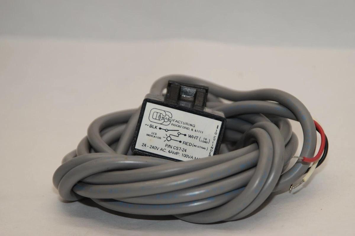 (NEW) CC MANUFACTURING CS7-24 24-240Vac 4Amp 100Va Cylinder Switch