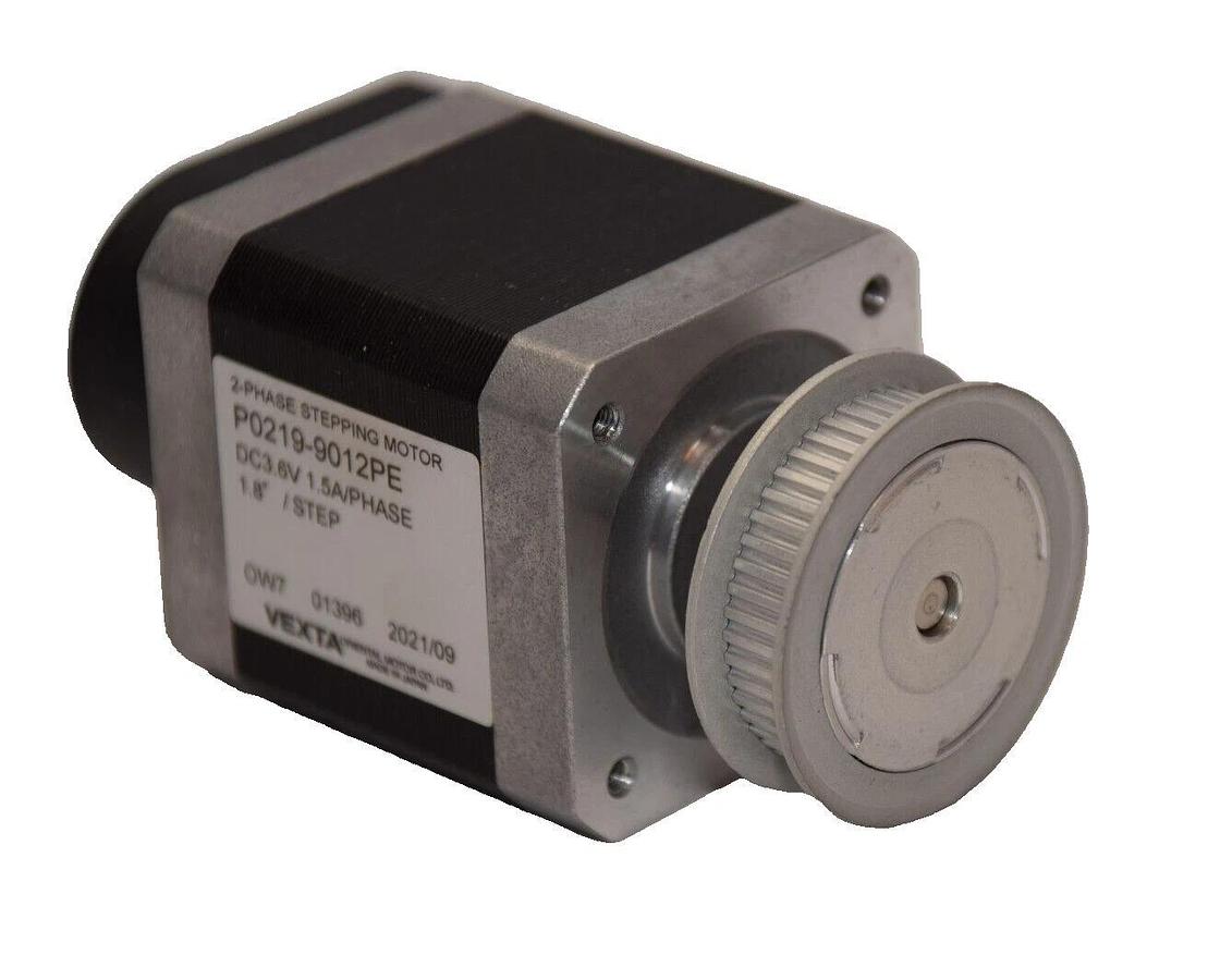 Used VEXTA Oriental 2 phase Stepping Motor P0219-9012PE 3.6v w/ E5-400-197-NE-S-D-D-B