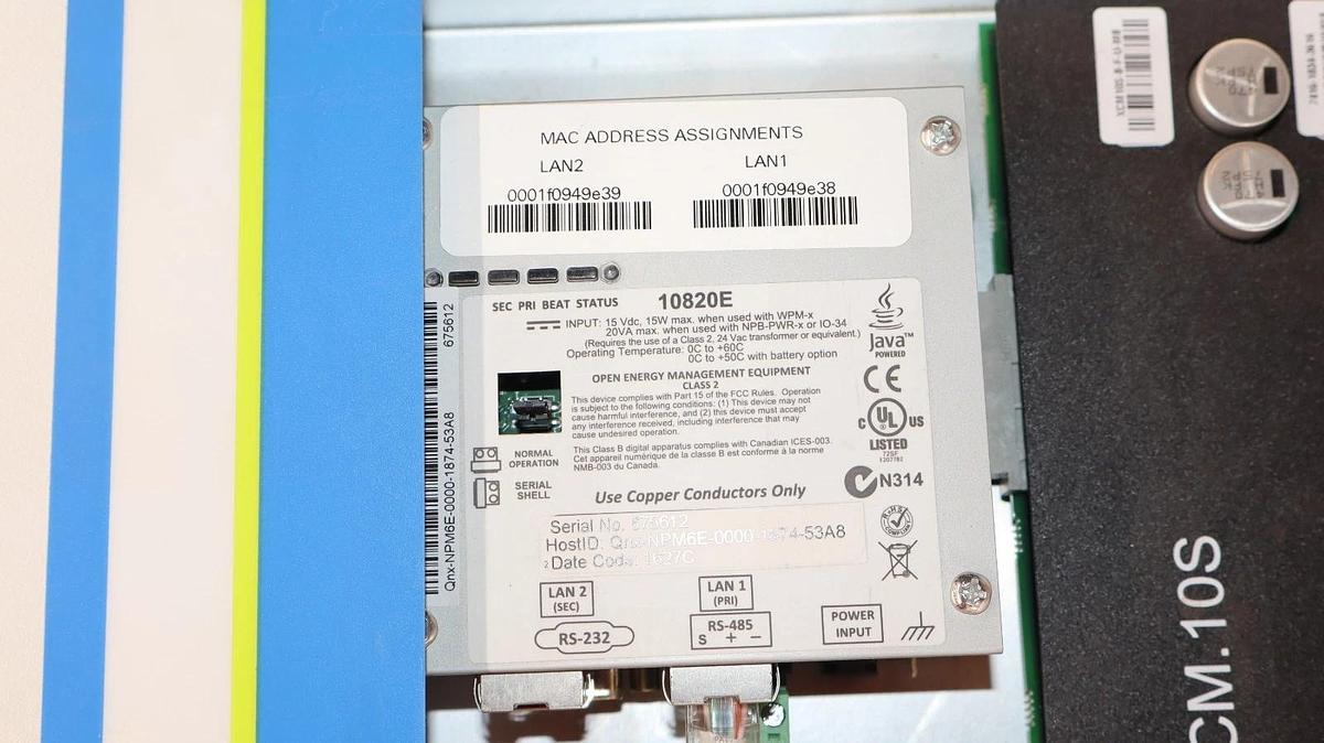 Used Honeywell NOVAR OPUS XCM.10S XCM10S HVAC Executive Controller System Module