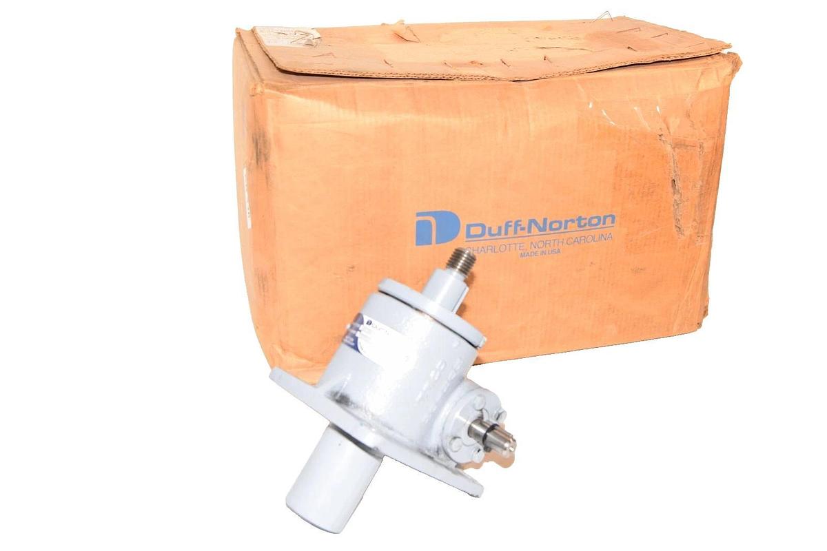 (NEW) DUFF-NORTON M10005-166 M.10005-166 3/4" Shaft Worm Gear Actuator