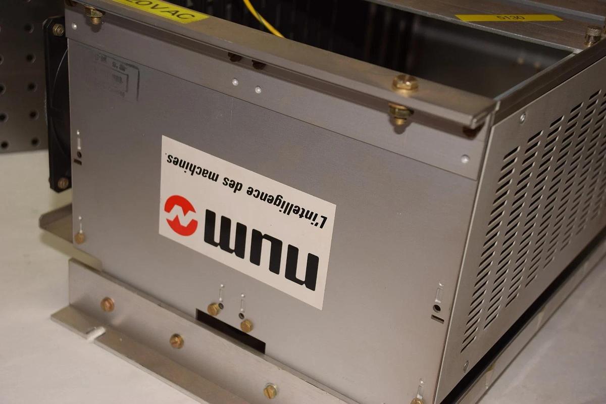 Used NUM Telemecanique 760 F PLC Rack 93650