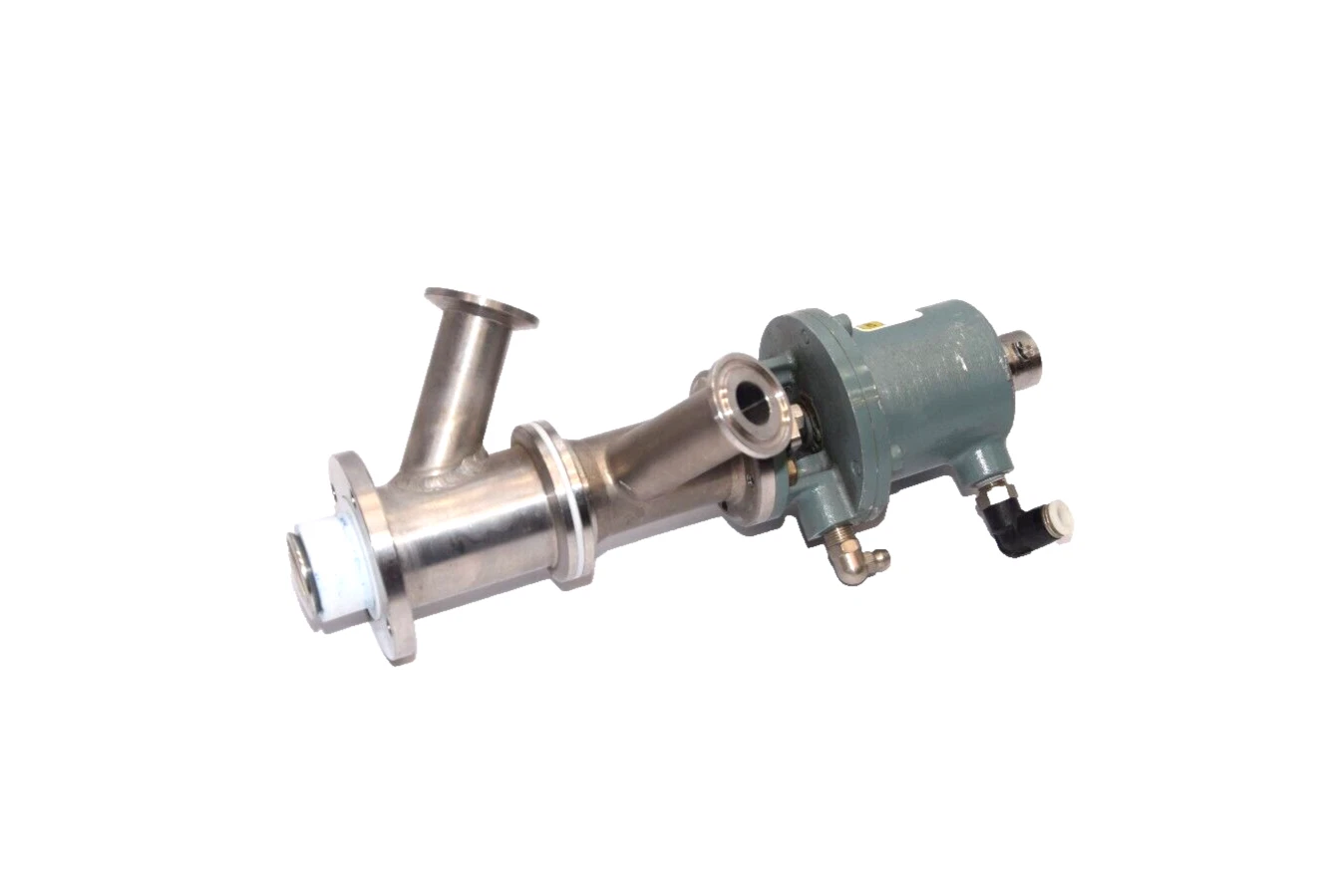 Used AOKI CO. STS-Y0100 10A Sanitary Stainless Steel SS Direction Control Valve