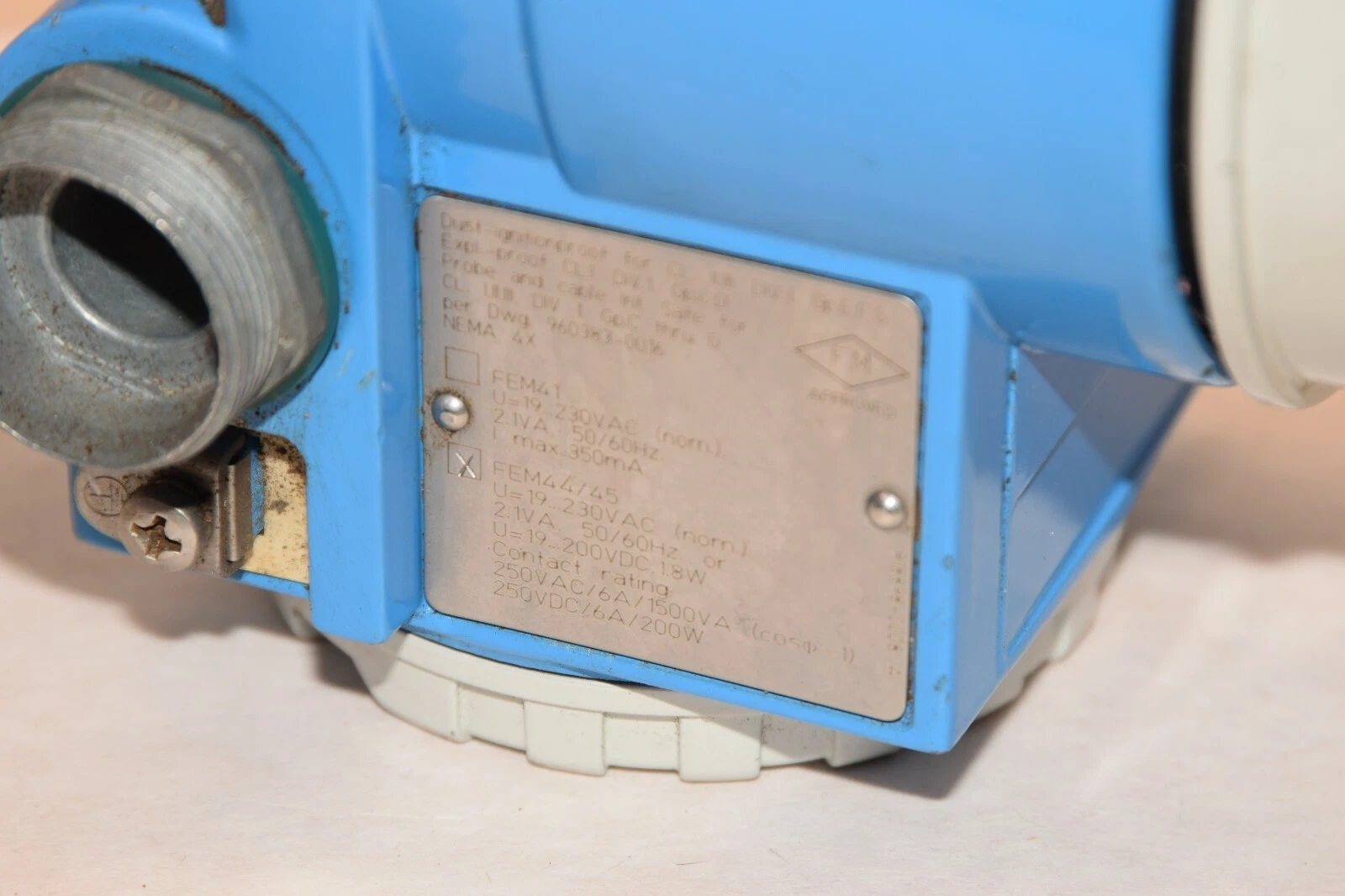 Used ENDRESS + HAUSER FTM31DR-05CB1A FTM 31DR-05CB1A Soliphant II Level Limit Switch