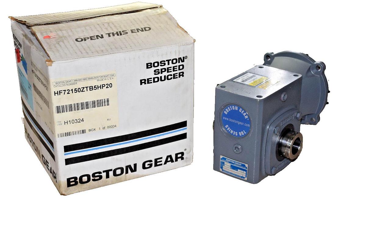 BOSTON GEAR HF72150ZTB5HP20 0.66HP GEAR REDUCER NEW