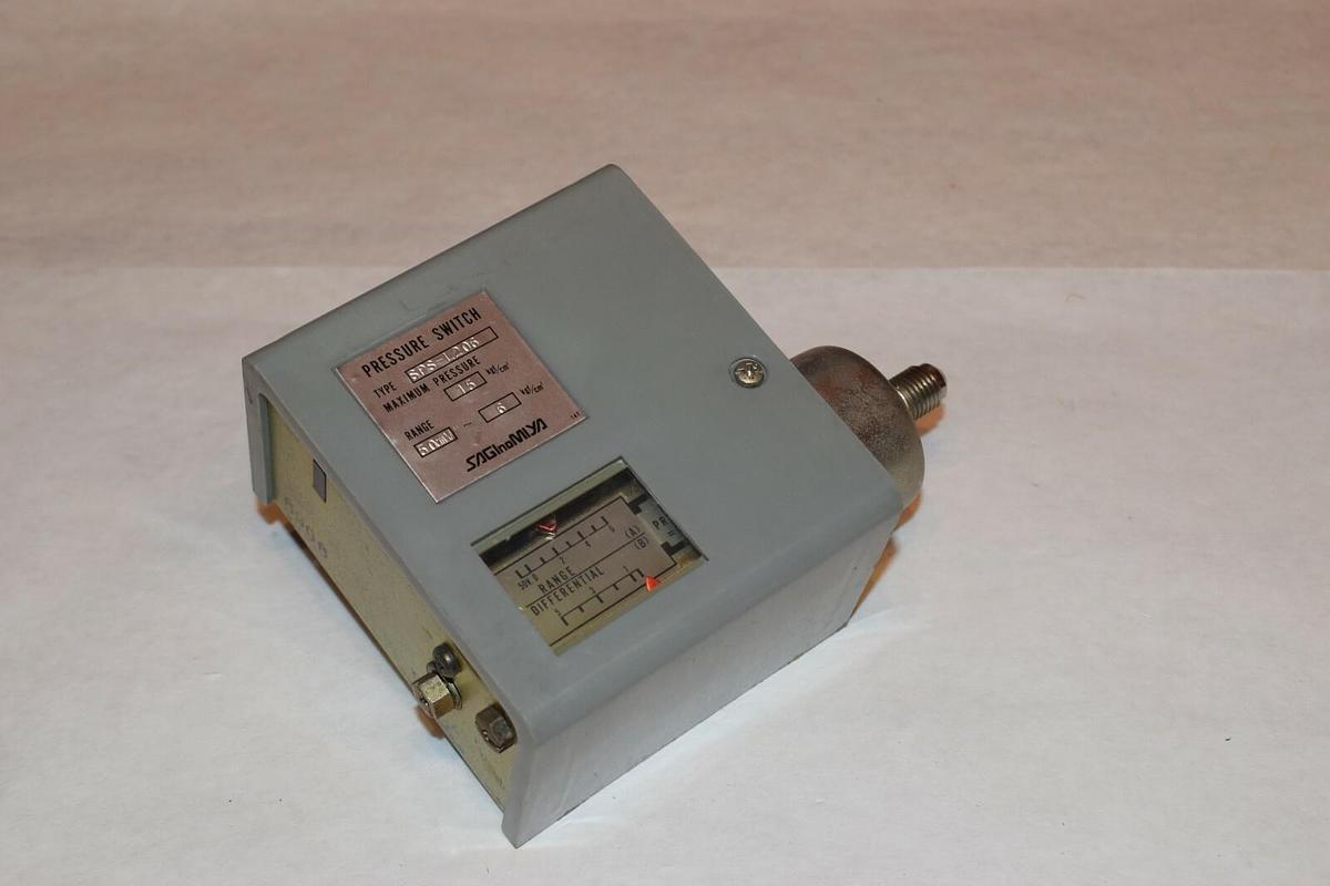 NEW SAGINOMIYA SPS-L206 SPSL206 15kgf/cm2 50cmV DIFFERENTIAL PRESSURE SWITCH