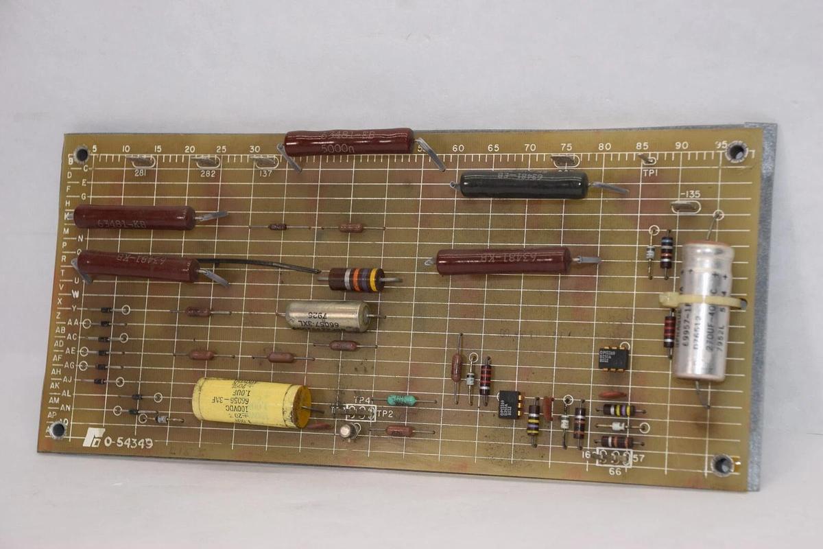 Used RELIANCE ELECTRIC 0-54349 , 608822 60A , 60882260A Phase Sequencer Circuit Board