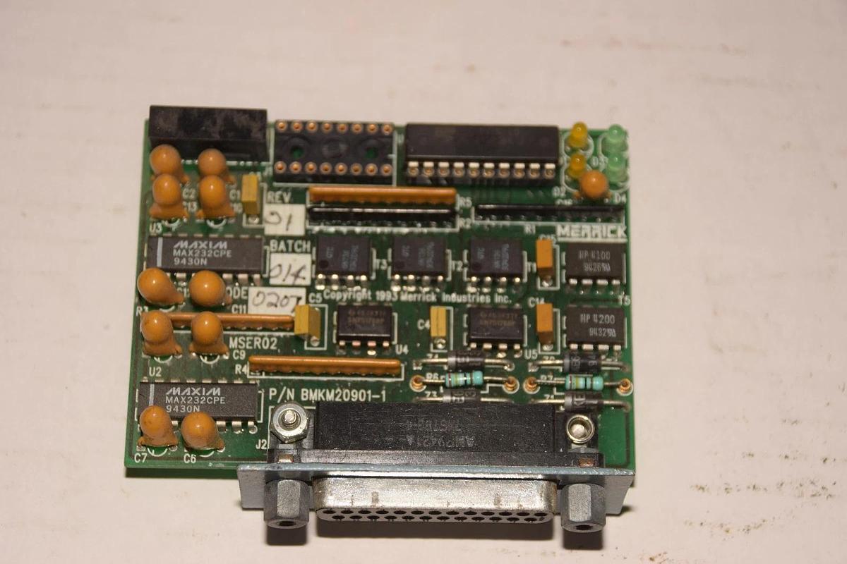 Used MERRICK SCALE BMKM20901-1 Card