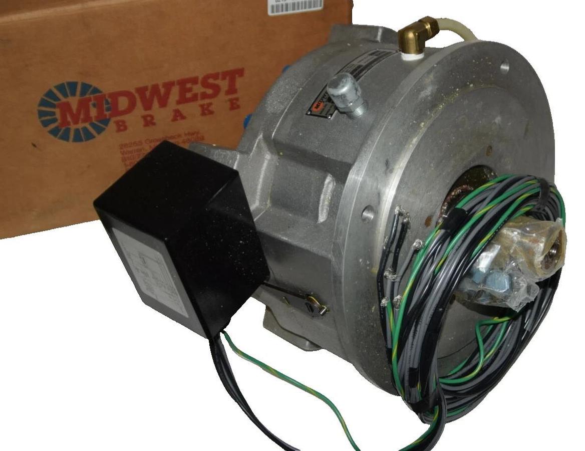 MIDWEST BRAKE 9824H1338338066Y 47 ft lbs 460v 1-1/2" 9824-H1338-3380-66Y NEW