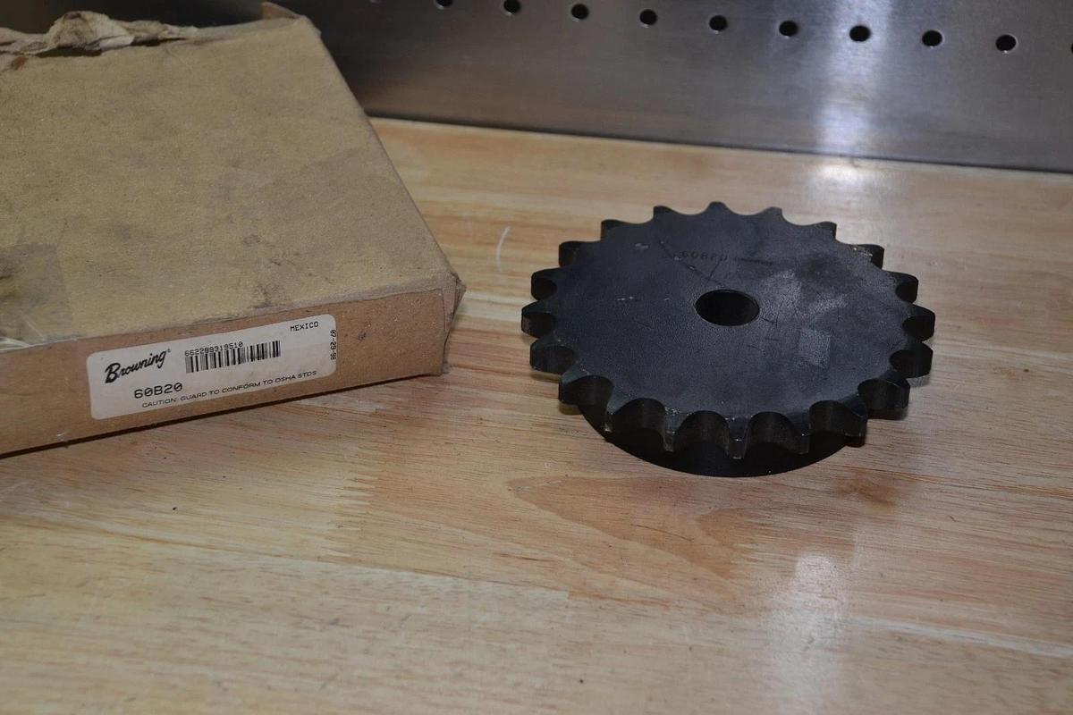 BROWNING 60B20 3/4" BORE 20 TOOTH SPROCKET NEW